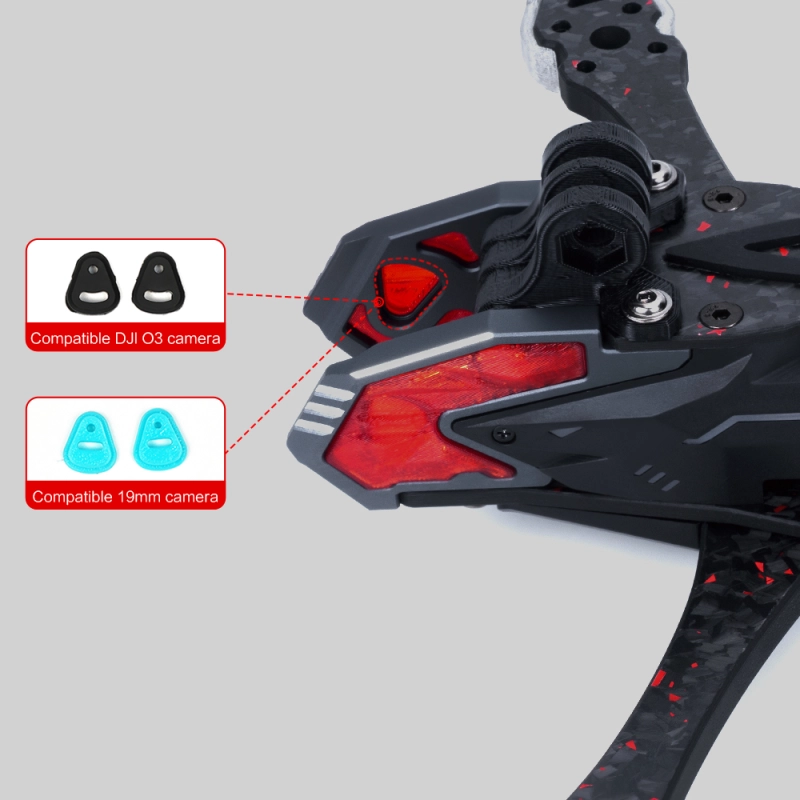 Axisflying Manta 5 Pro DC/Squashed X 5inch 6S FPV Frame Kit Wheelbase 226.5mm for RC FPV Freestyle Drone-HPXGRC