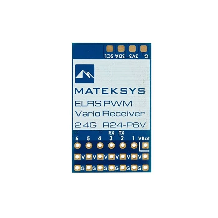 MATEKSYS EXPRESSLRS 2.4GHZ PWM VARIO RECEIVER, R24-P6V