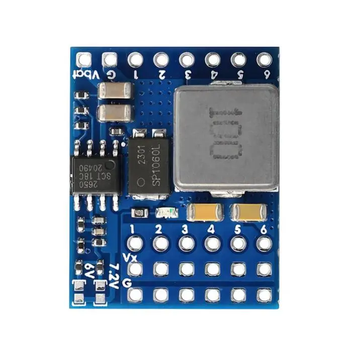 MATEKSYS Servo PDB, w/ 4A BEC 5.5-36V to 5-8.2V