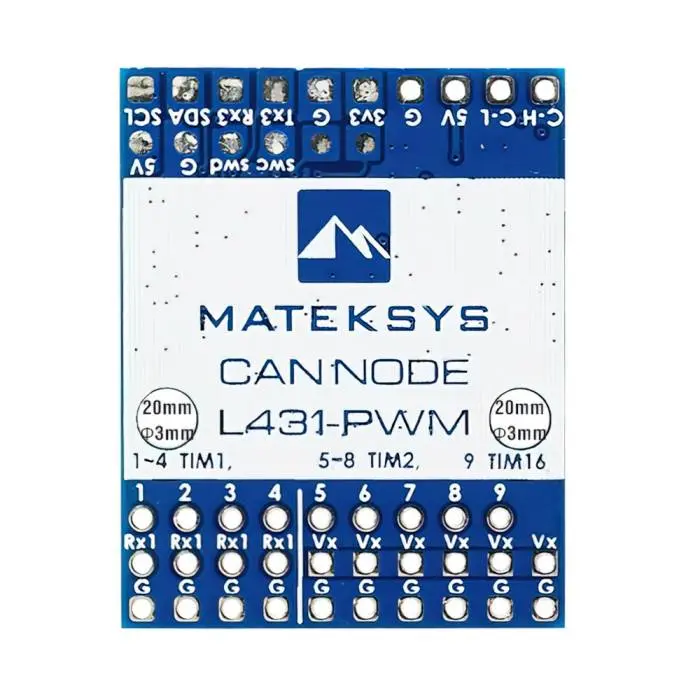 MATEKSYS AP_PERIPH DRONECAN TO PWM ADAPTER, CAN-L4-PWM