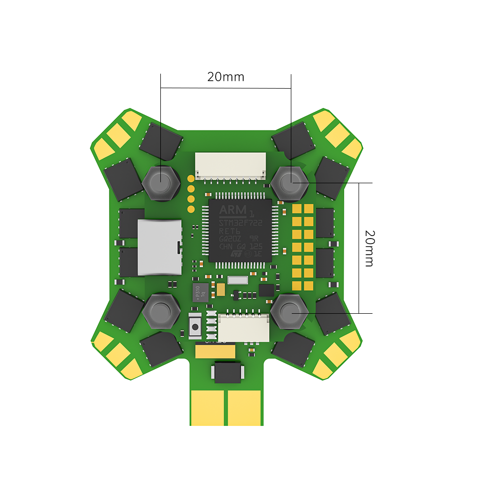 iFlight BLITZ Mini F7 Stack (E55R 4-IN-1 ESC)