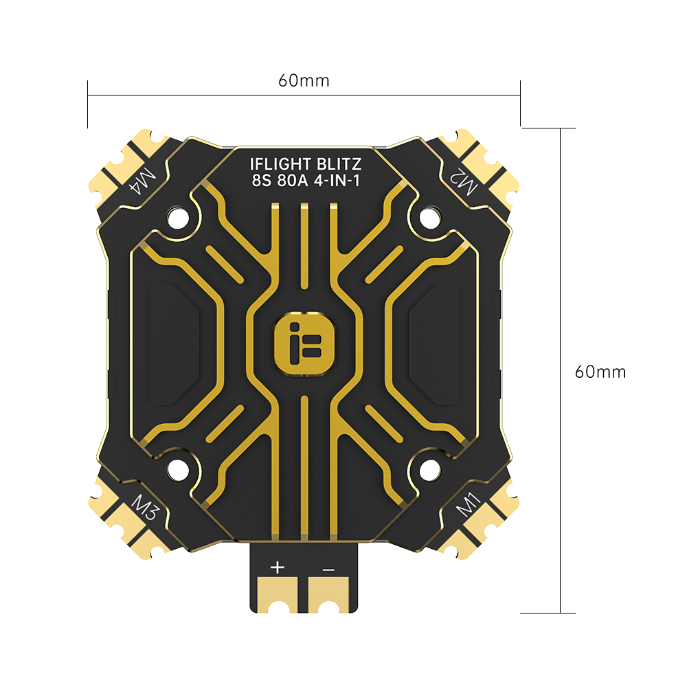 iFlight BLITZ E80 Pro 4-IN-1 ESC