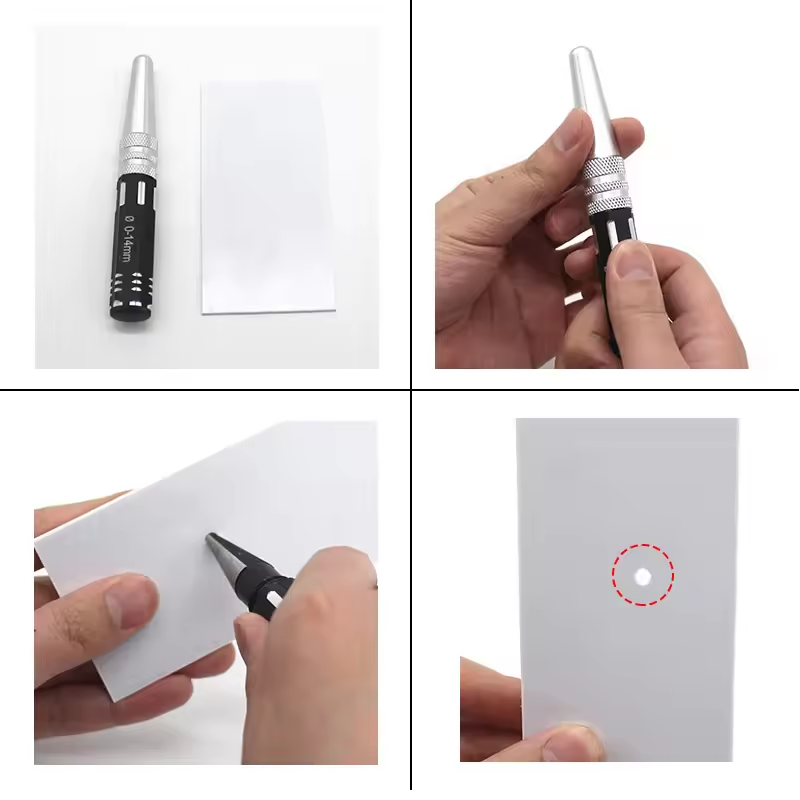 Model Hobby Craft Building Accessories Tool Model Reaming Tools Circular Expanding Cutter 0-14mm calibre For Model DIY Tool-HPXGRC