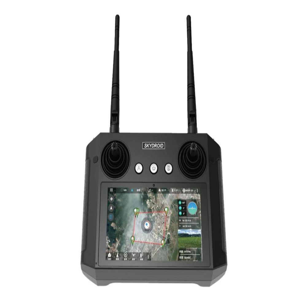 SKYDROID H12 12-Channel 2.4GHz Integrated 1080P Video Remote Control With Rreceiver, PIX Data Cable, and Optional Camera-HPXGRC