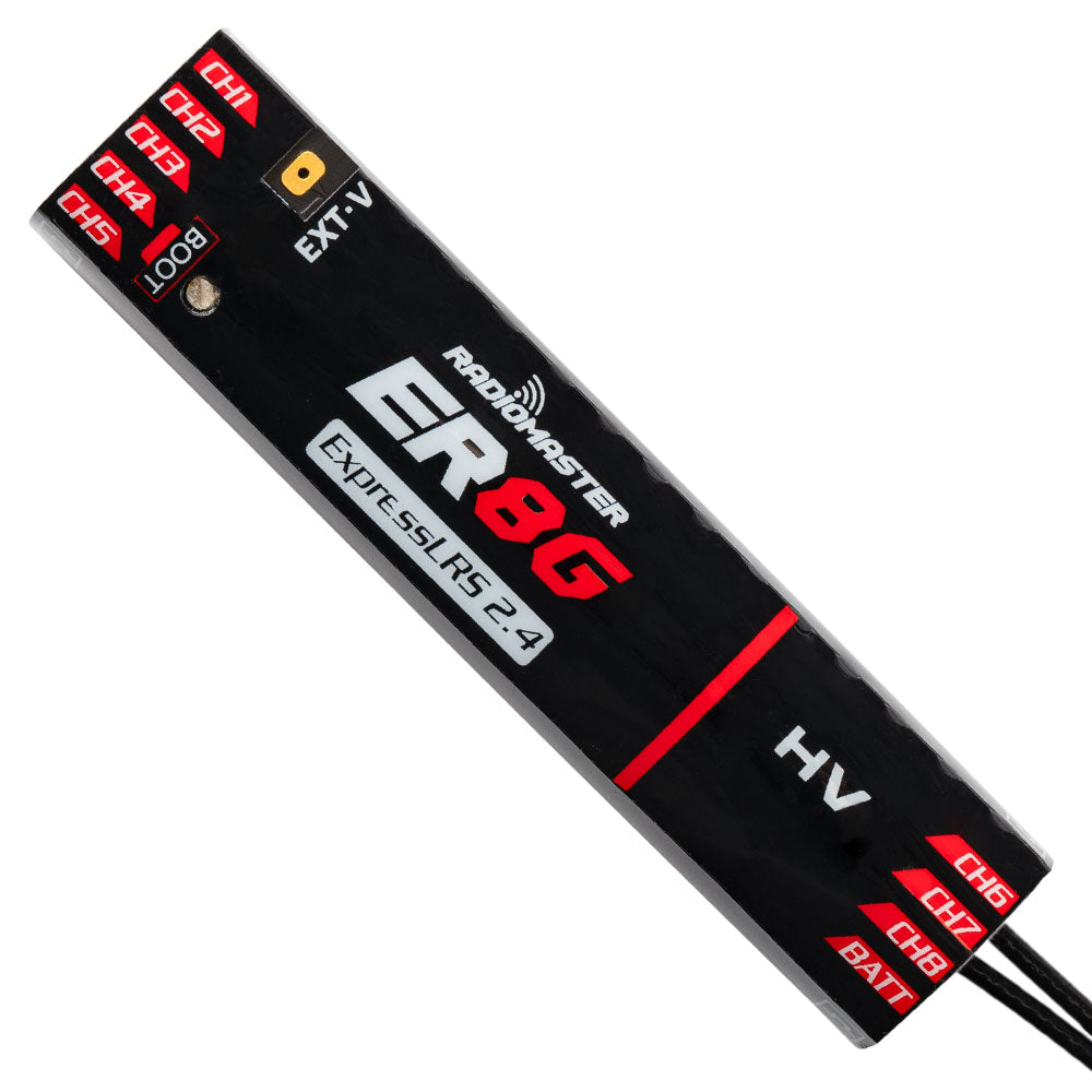 RadioMaster ER8G & ER8GV 2.4GHz ELRS PWM Receiver