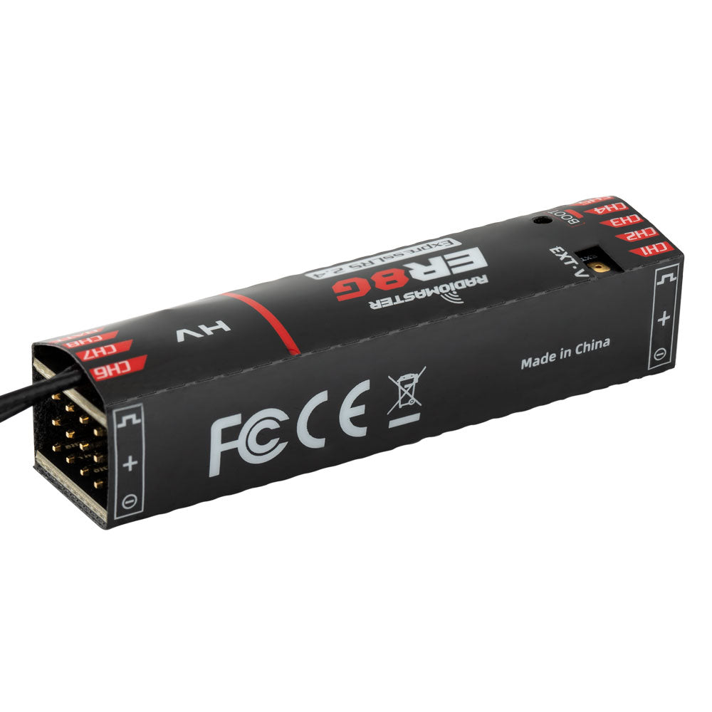 RadioMaster ER8G & ER8GV 2.4GHz ELRS PWM Receiver