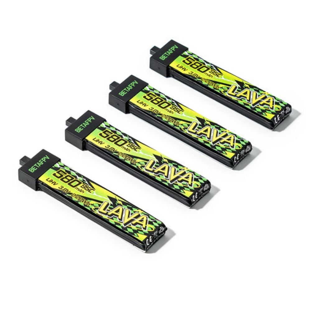 BETAFPV LAVA II 1S 95C 280/320/480/580 680mAh Battery