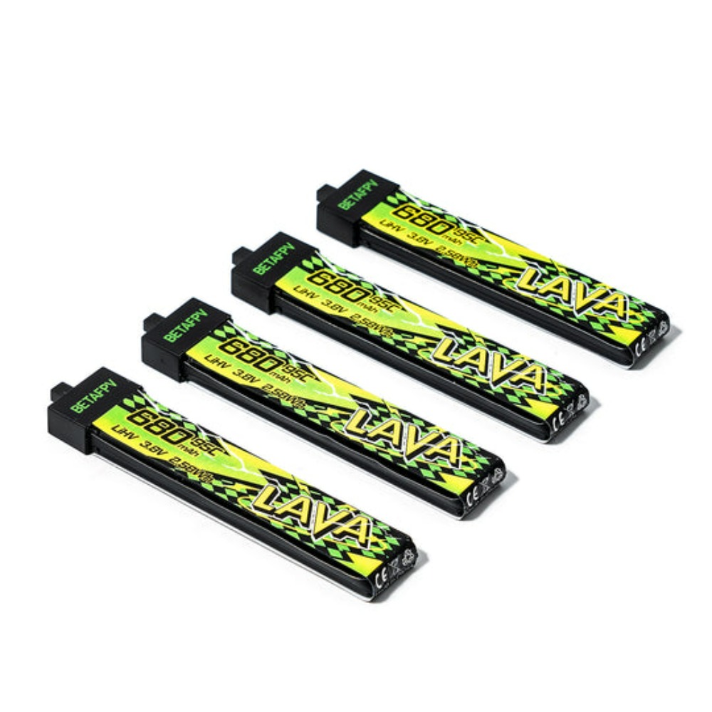 BETAFPV LAVA II 1S 95C 280/320/480/580 680mAh Battery