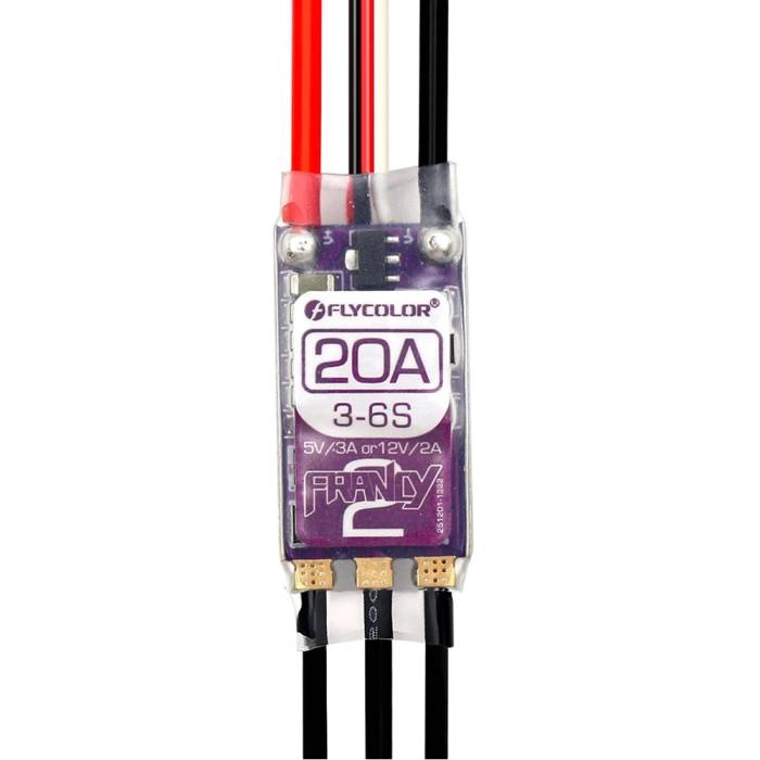 FLYCOLOR Francy 2 BLHeli_32 3-6S 20A/30A/40A/50A ESC