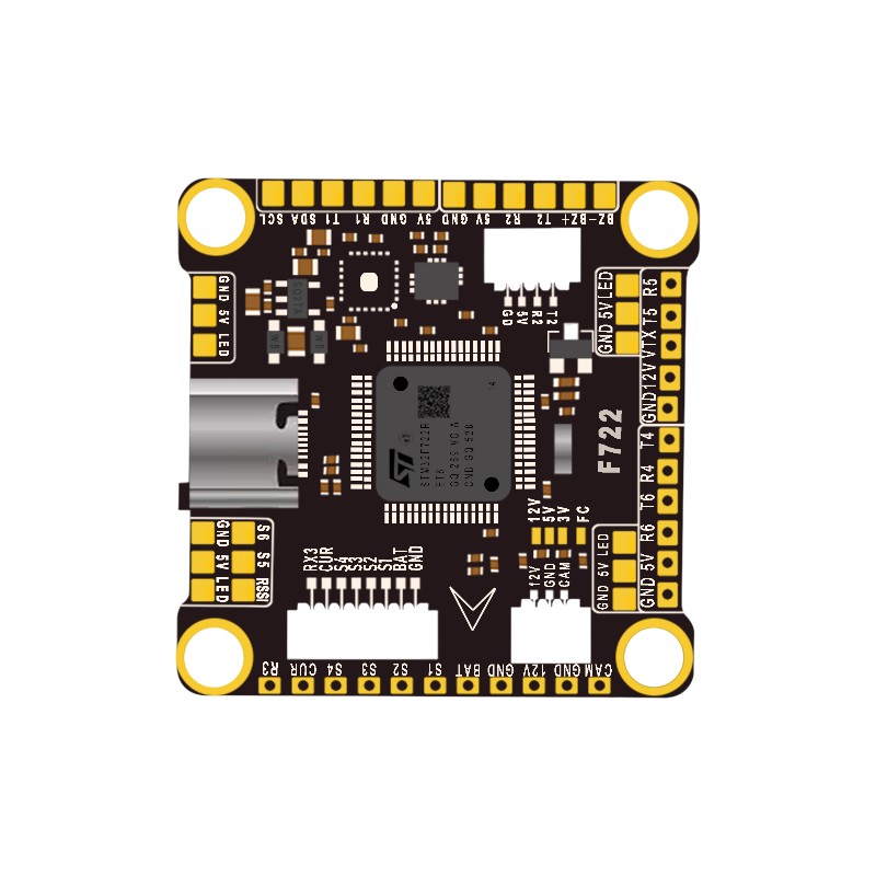HPXGRC F722/F460 55A 4in1 ESC Stack