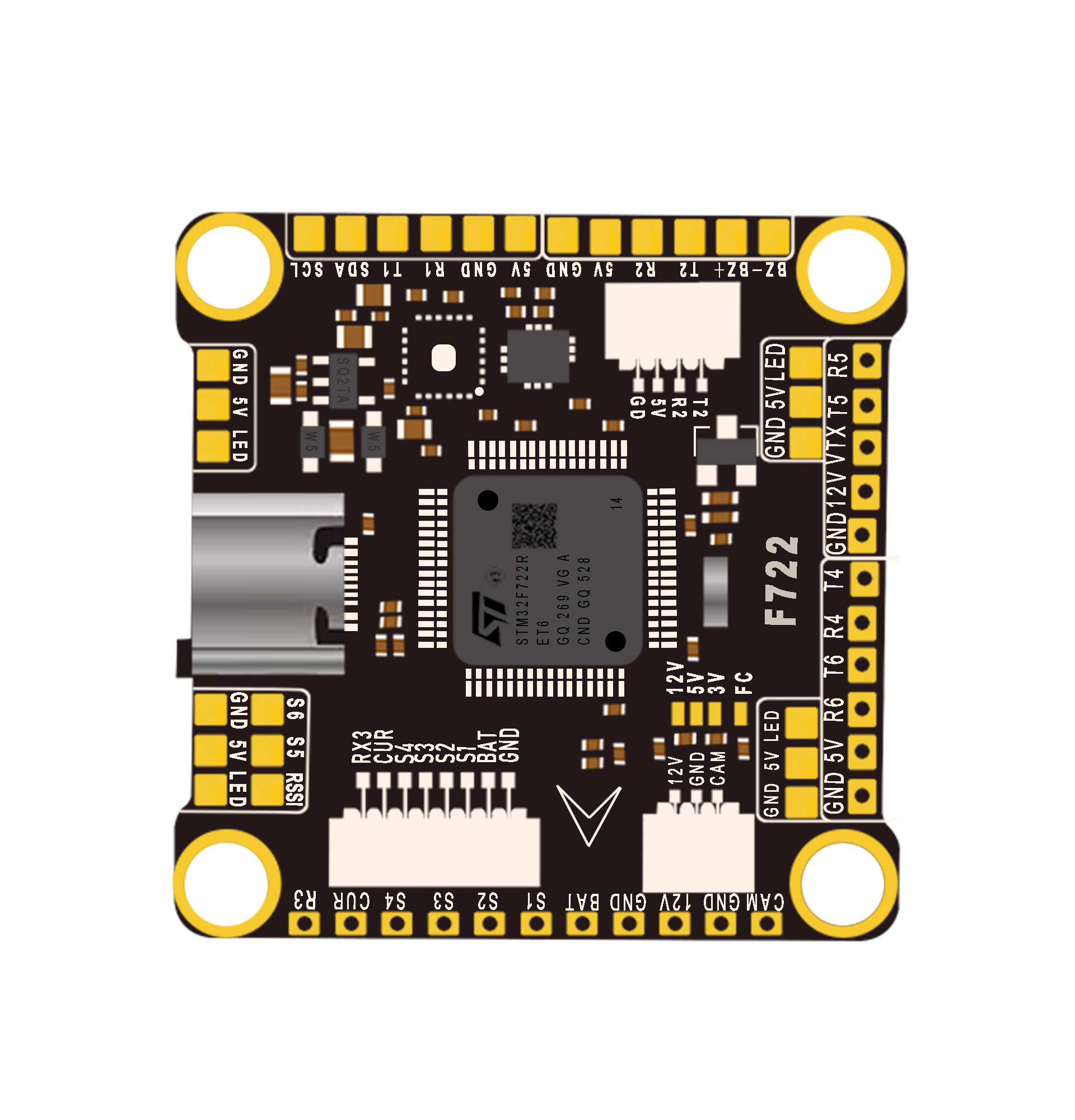 F722/F460 STACK-60A 4in1 ESC