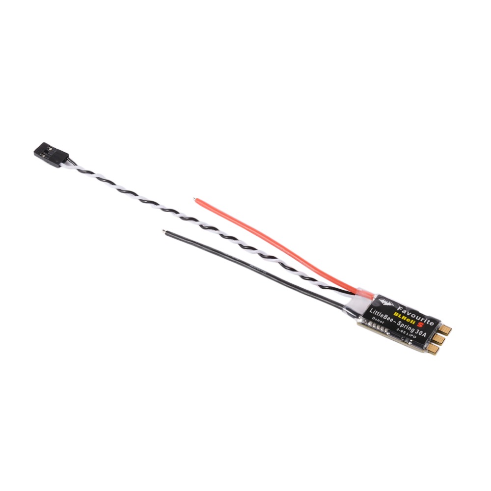 FVT LITTLEBEE BLHeli_S ESC SPRING 20A 2-4s / 30A 2-6s Supports mulitshot DSHOT Oneshot42 OneShot125