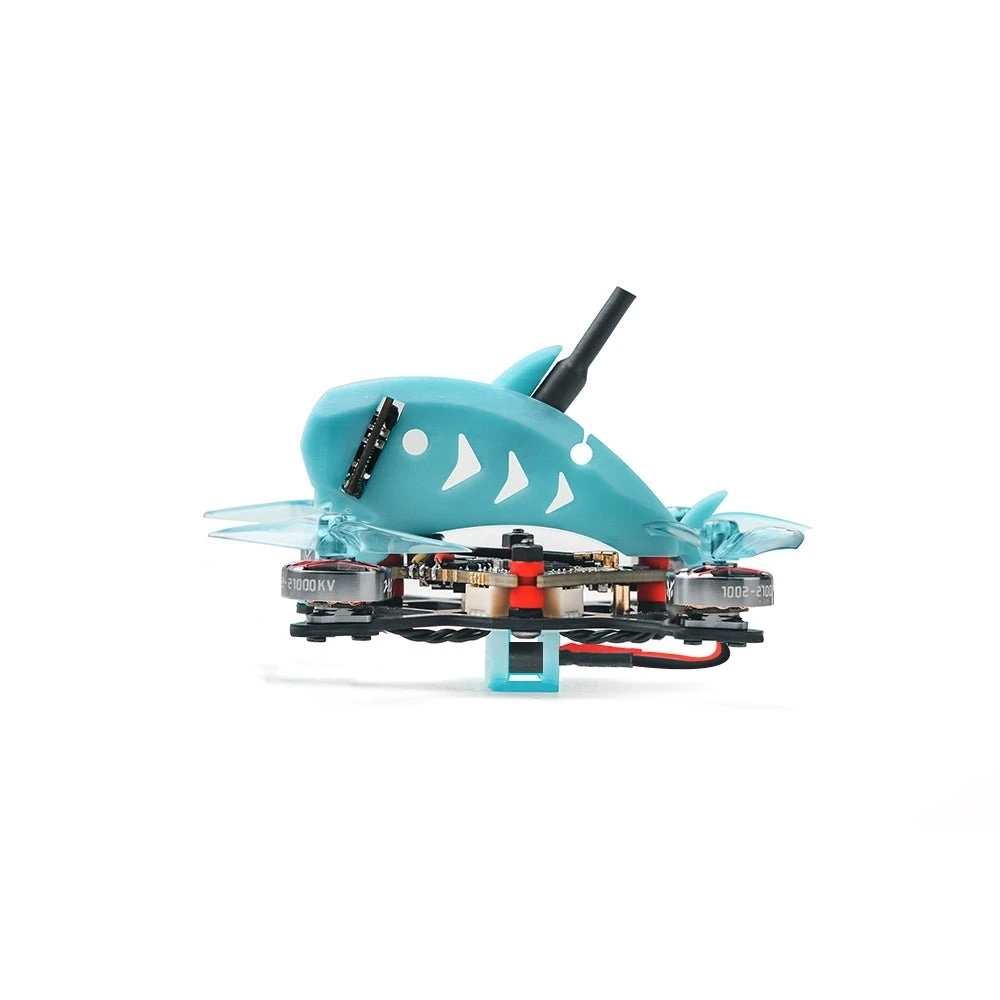 HGLRC Drashark 1.6inch 75mm Toothpick FPV Drone With ZEUS5 ES24 1S 5A AIO 200mW VTX SPECTER 1002 21000KV Motor-HPXGRC
