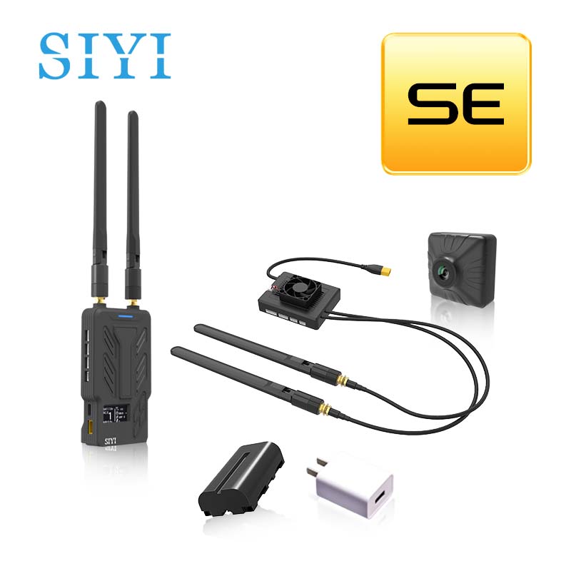 SIYI HM30 SE Long Range Full HD Digital Image Transmission FPV System 1080p 60fps 150ms SBUS PWM Mavlink Telemetry OSD 30KM FCC-HPXGRC