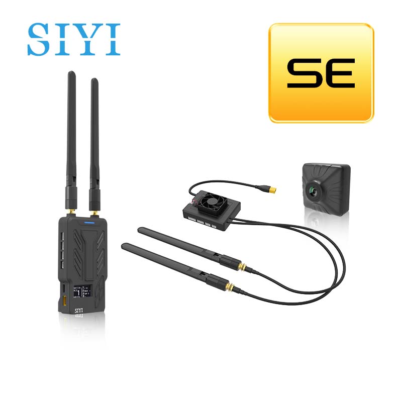 SIYI HM30 SE Long Range Full HD Digital Image Transmission FPV System 1080p 60fps 150ms SBUS PWM Mavlink Telemetry OSD 30KM FCC-HPXGRC
