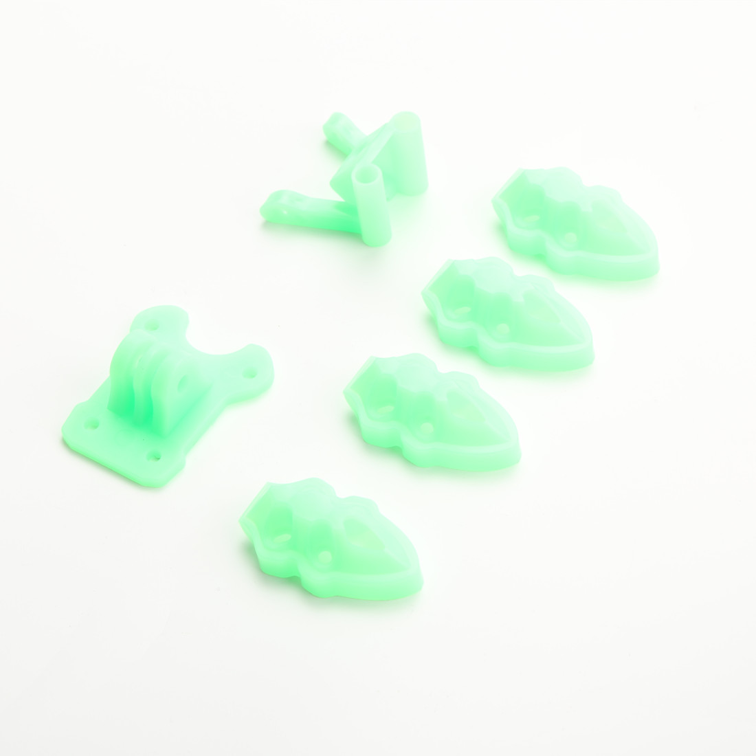 3D Printed Printing TPU Parts GOPRO Camera Mounting/Antenna/Motor Mounting Base for FPV Mark4 HD 5/6/7/8/9inch Drone Frame-HPXGRC