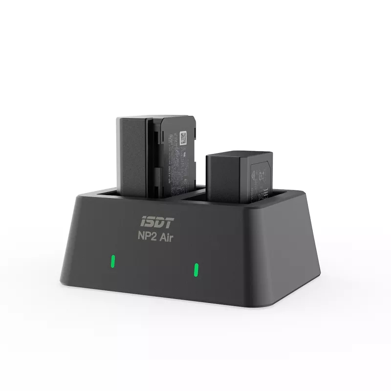 ISDT NP2 Air Camera Battery Charger,NP-FZ100 NP-FW50 NP-BX1 Bluetooth Charger for Sony Batteries