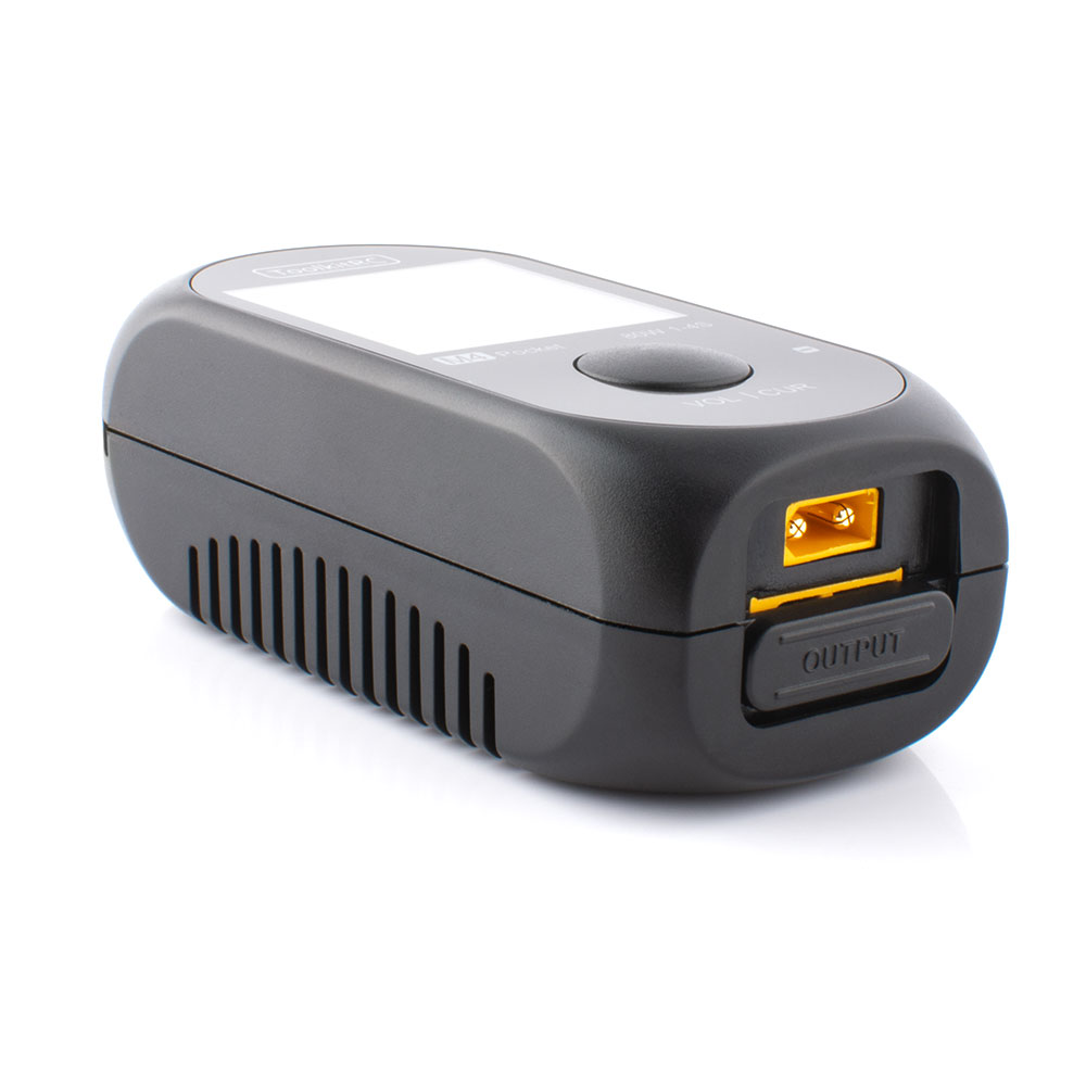ToolkitRC M4 Pocket 80W 5A MINI Smart Charger XT30 XT60 Input USB-C Input/Output Charger W/ IPS Bright Clear Wide Angle Display-HPXGRC