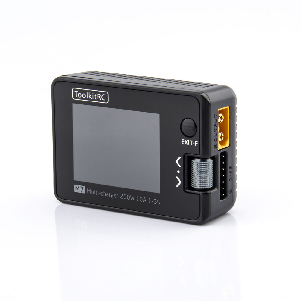 ToolkitRC M7 200W 10A DC Balance Charger Discharger 
