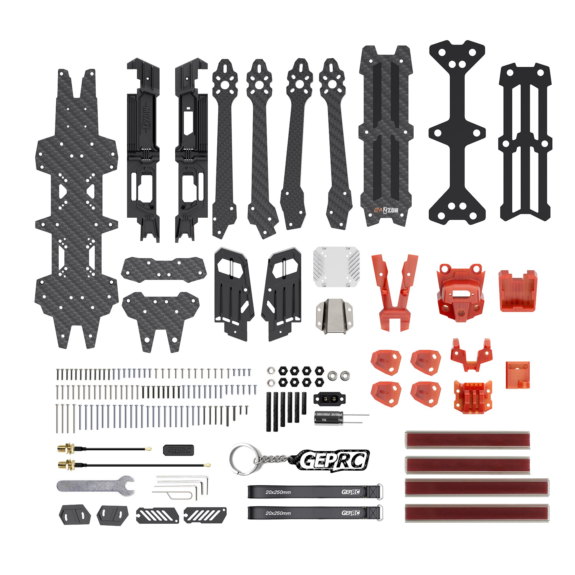 GEPRC-MOZ7 V2 Frame-HPXGRC