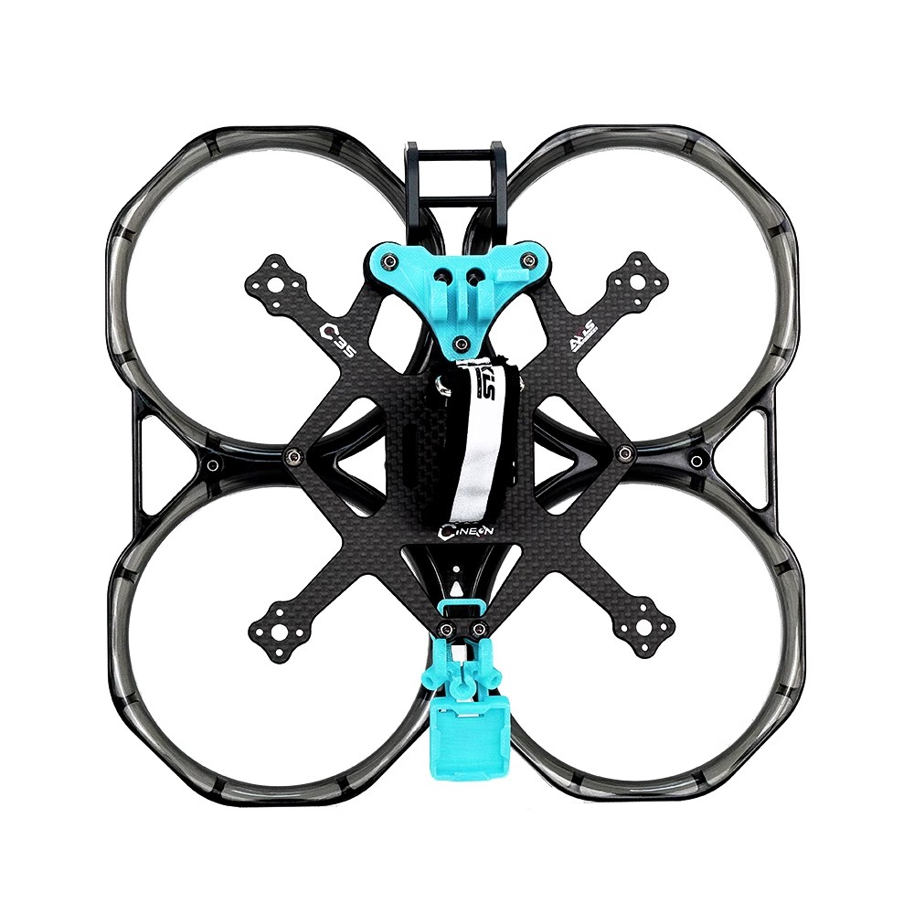 Axisflying C30 (138mm, 3.0") / C35 (152mm, 3.5") Carbon Fiber Cinewhoop Frame with Propeller Guards for RC FPV Freestyle Drones-HPXGRC