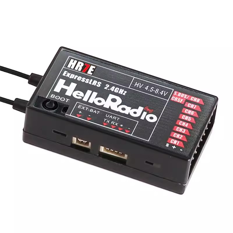 HelloRadio HR7E ELRS 2.4G PWM 7CH Receiver-HawkSpeed