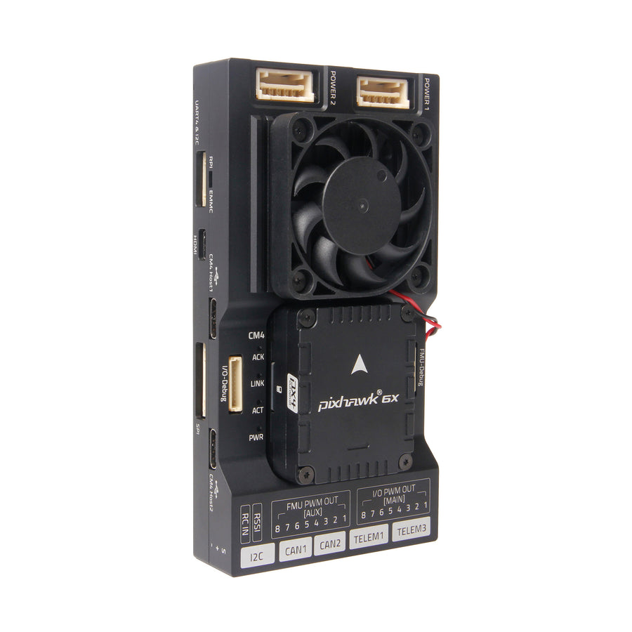 Holybro Pixhawk RPi CM4 Baseboard with Pixhawk 6X Flight Controller Module PM03D Power Module 