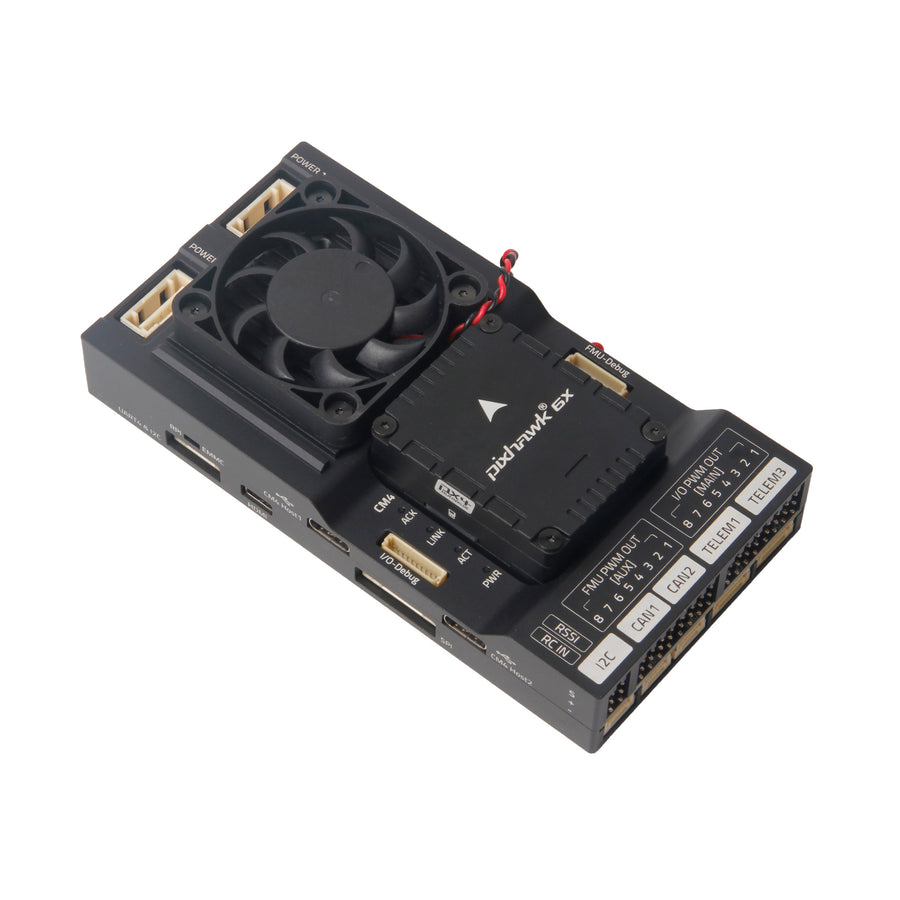 Holybro Pixhawk RPi CM4 Baseboard with Pixhawk 6X Flight Controller Module PM03D Power Module 