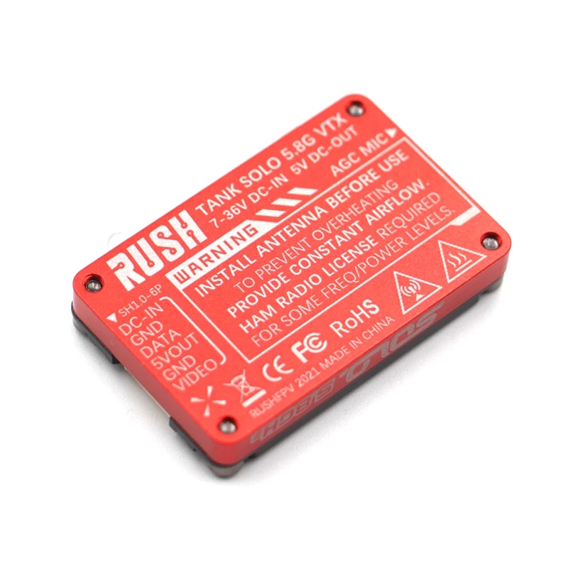 RUSHFPV Solo Tank 5.8G VTX Video Transmitter -HPXGRC