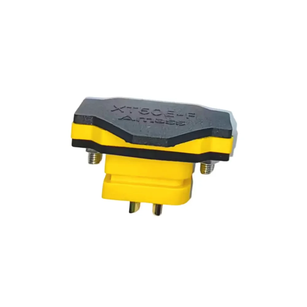 Amass XT60BE-F & XT60H Gold-Plated Connectors (30A High-Current Safety-Type Male & Female Connectors)