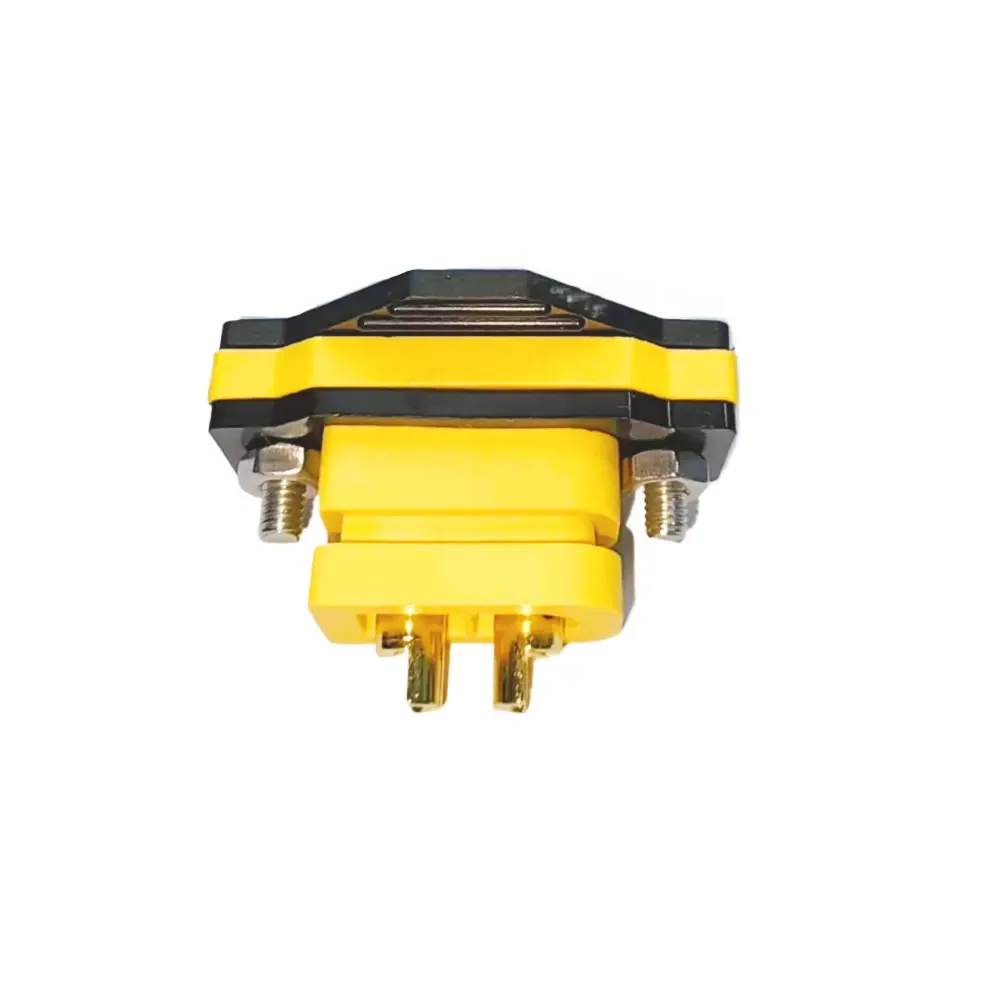 Amass XT60BE-F & XT60H Gold-Plated Connectors (30A High-Current Safety-Type Male & Female Connectors)