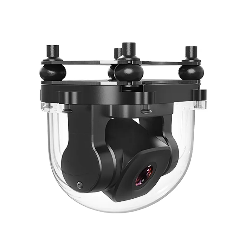 SIYI A2 mini Ultra Wide Angle FPV Gimbal Single Axis Tilt with160 degree FOV 1080p Starlight Camera Sensor IP67-HPXGRC