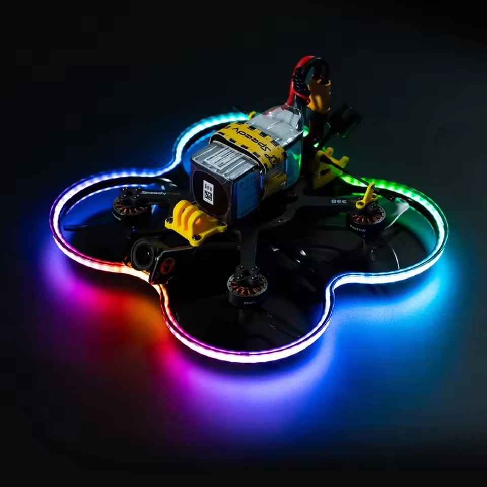 SpeedyBee Light Wireless LED Meteor Light Strip Lights With Flight Control Wireless Tuning Supports with BOOT Flight Controller-HPXGRC