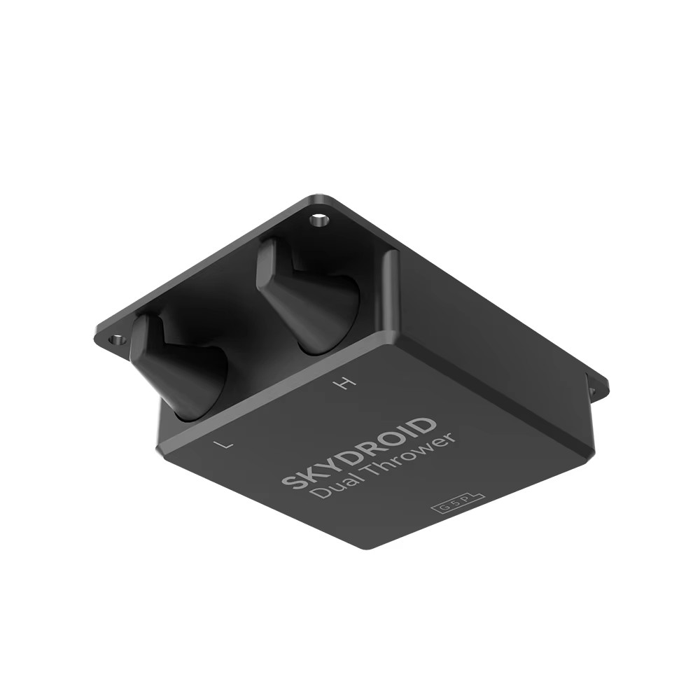 SKYDROID Dual Thrower Dual Path Throwing Easy Hanging Up To 2KG for RC Drone 