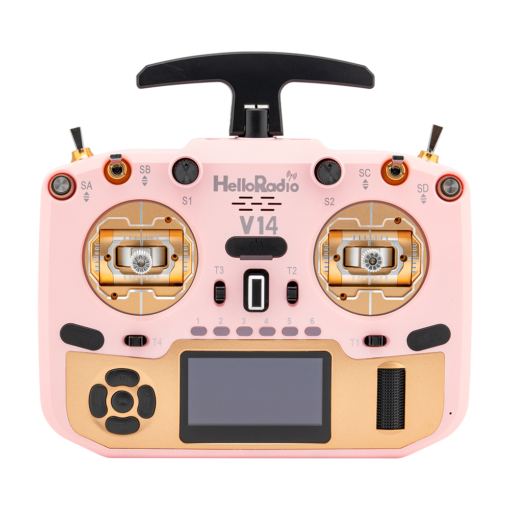 HelloRadio V14 MAX R9/MAX/PRO ELRS Left Handed FPV Remote Controller -HPXGRC