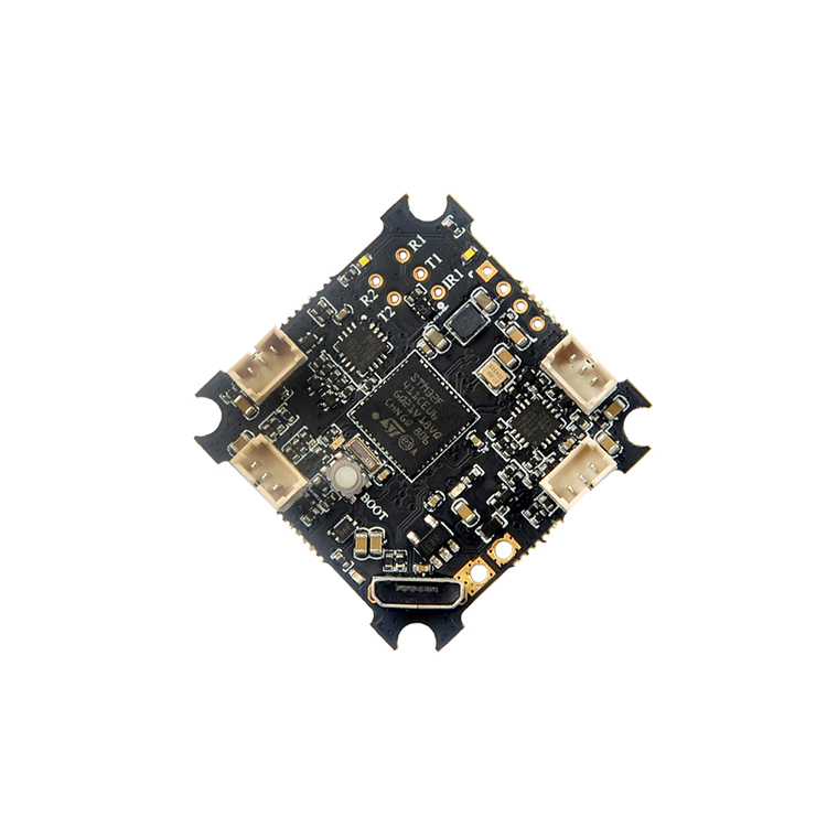 HappyModel Crazybee F4 Pro V2.0 Flight Controller with BLHELIS 5A ESC and SPI Receivers for FPV Tinywhoop, Cinewhoop Drones-HPXGRC