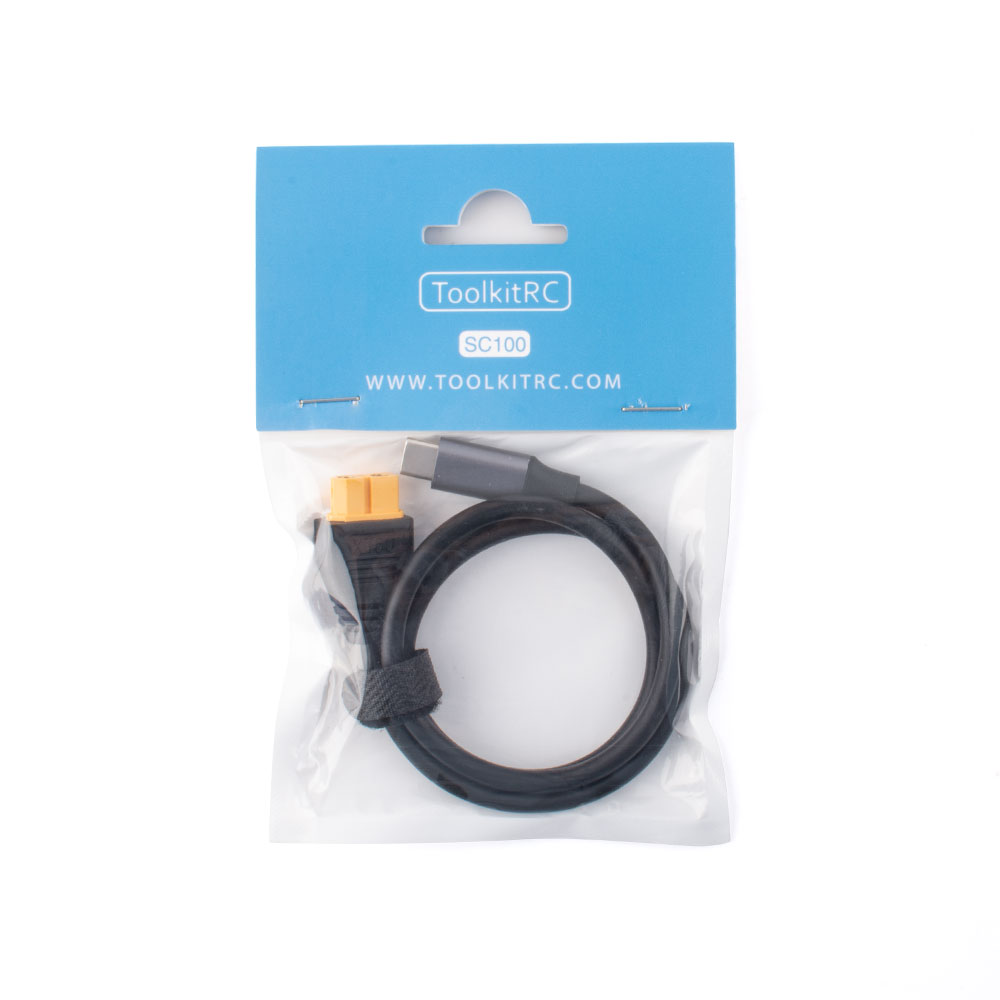 Toolkitrc SC100 Type-C to XT60 Charging Cable