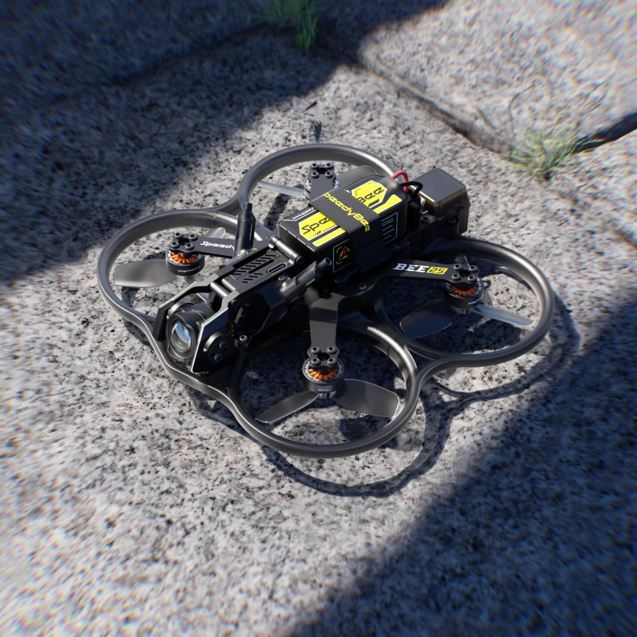 SpeedyBee Bee25 2.5inch HD FPV Drone ELRS 2.4G TBS Version Suited for O4 O3 Air Unit Runcam Link RC FPV Cinewhoop Drone Airplane-HPXGRC