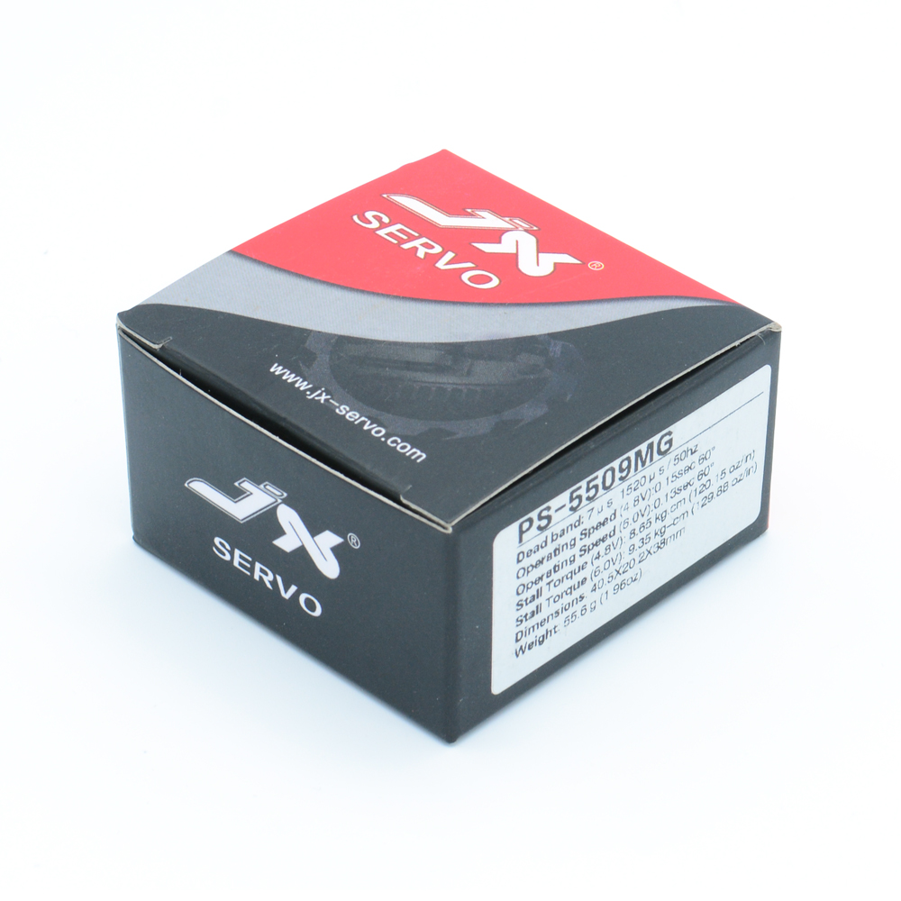 JX Servo PS-5509MG 9Kg Metal Gear standard Analog Servo Core High Torque Parts For RC Car Boat Drone Kits-HPXGRC