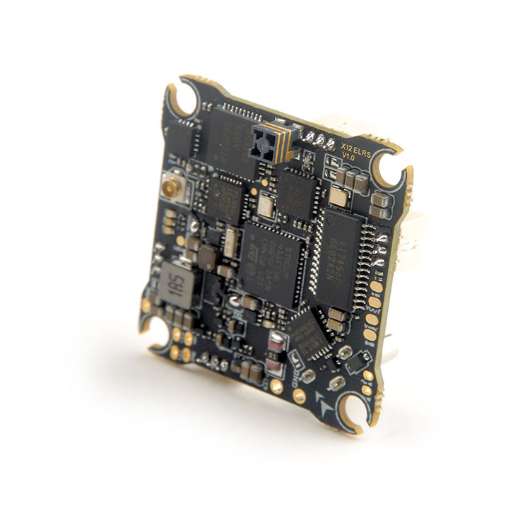 HappyModel X12 AIO 5in1 Flight Controller Built-in 12A ESC and OPENVTX 400mW Support 1-2S ELRS For FPV Racing Drone Crux3 Crux35-HPXGRC