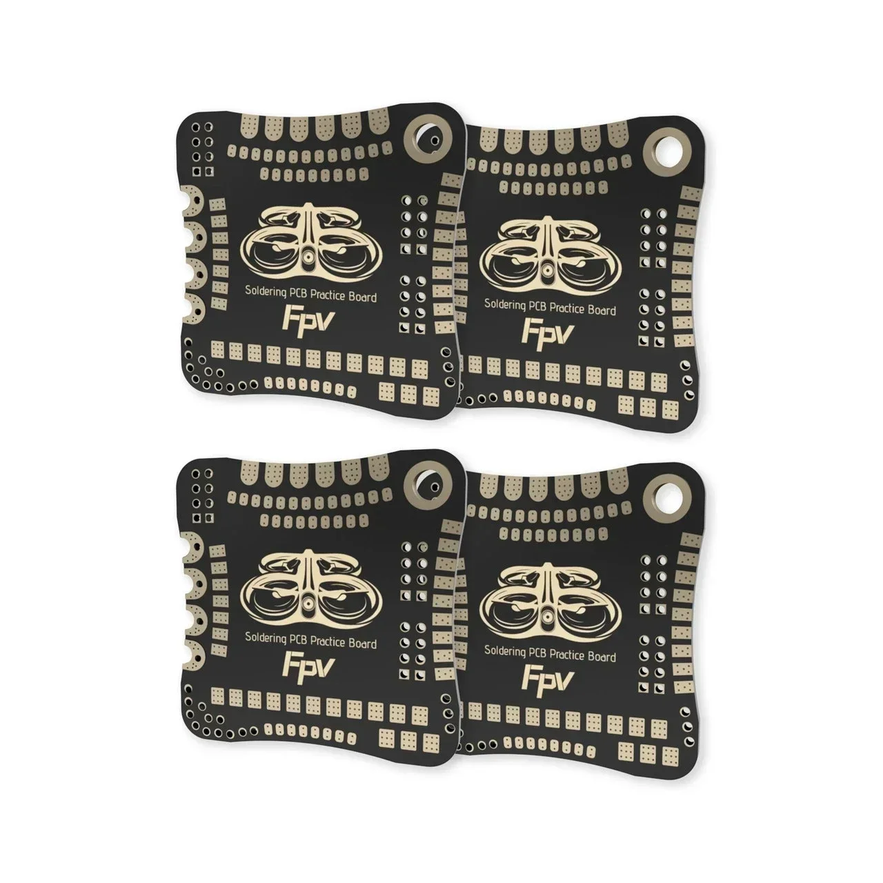4PCS SpeedyBee FPV Soldering PCB Practice Board Welding Exercise Plate 
