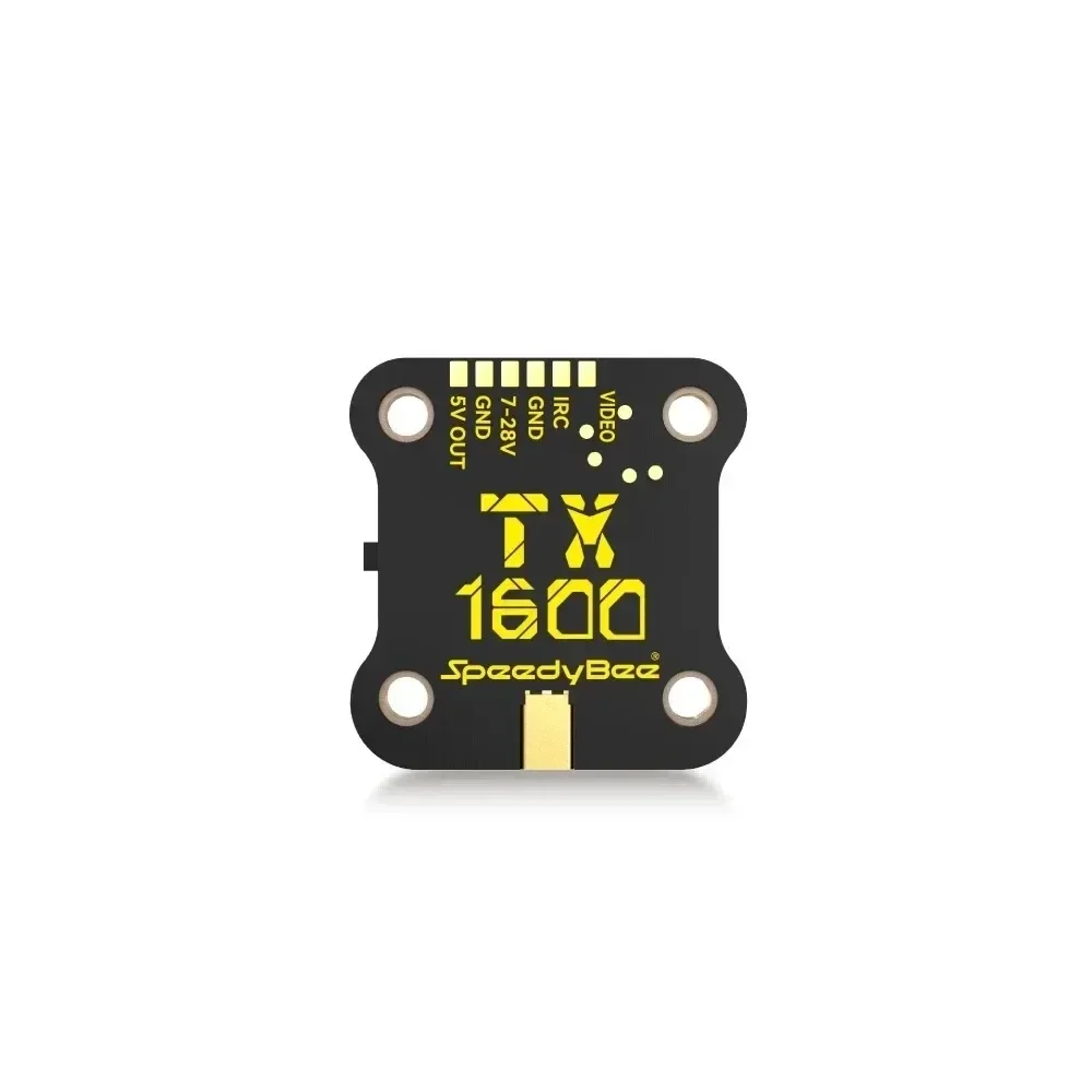 SpeedyBee TX ULTRA TX1600 5.8GHz 48CH 1.6W FPV VTX High-efficiency Heat Sink 2-6S LIPO 20X20mm