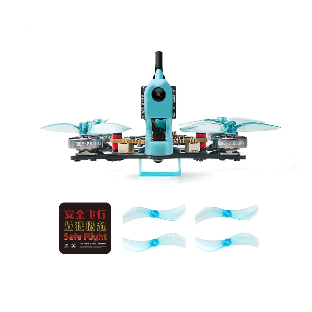 HGLRC Drashark 1.6inch 75mm Toothpick FPV Drone With ZEUS5 ES24 1S 5A AIO 200mW VTX SPECTER 1002 21000KV Motor-HPXGRC