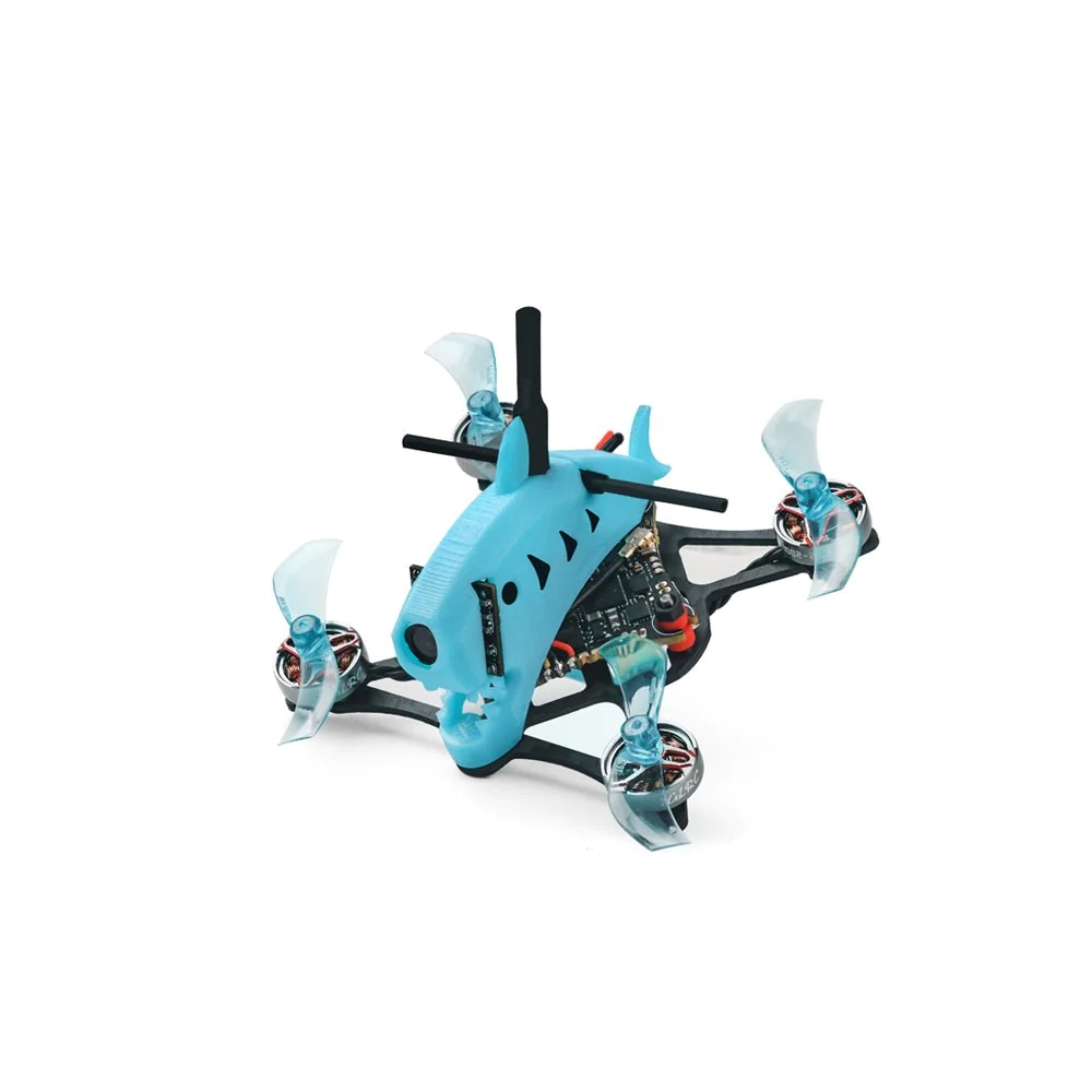 HGLRC Drashark 1.6inch 75mm Toothpick FPV Drone With ZEUS5 ES24 1S 5A AIO 200mW VTX SPECTER 1002 21000KV Motor-HPXGRC