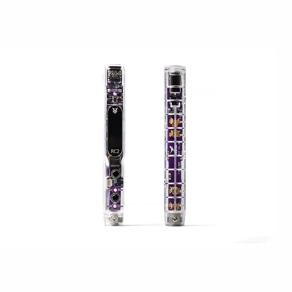 HGLRC RC2 Soldering Iron OLED HD Display Smart Constant Temperature Compatible with TS / T12 Soldering Lron Tips for FPV Drone-HPXGRC