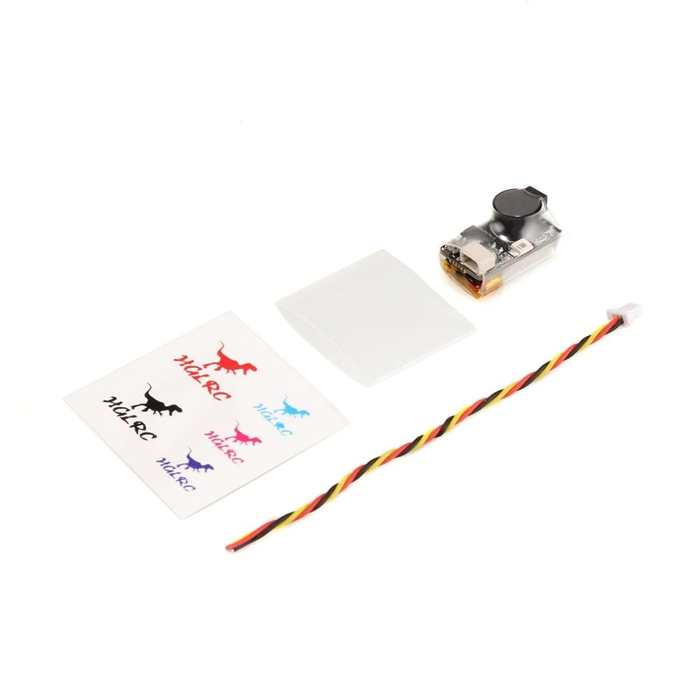 HGLRC Soter FPV Drone Buzzer 100DB LED Built-in Battery 22X12X12mm