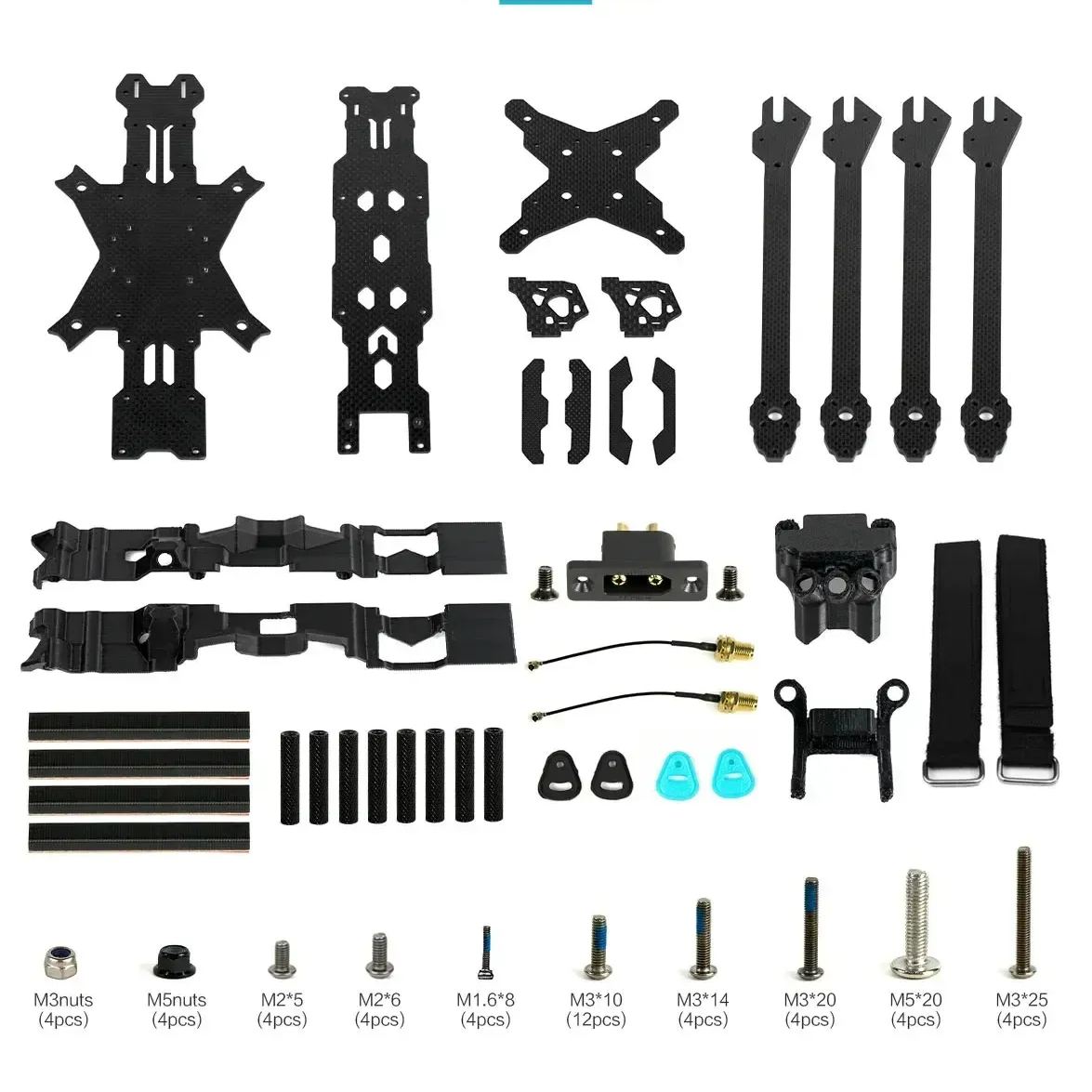 Axisflying MANTA10" Lite 10inch FPV Drone Ture X Frame Kit