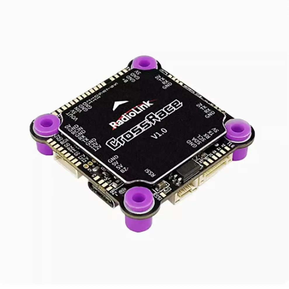 Radiolink CrossRace Flight Controller 12CH Output OSD Integrated, Compatible 4-in-1 ESC Plug-and-play and 2-8 Axis Multirotor-HPXGRC