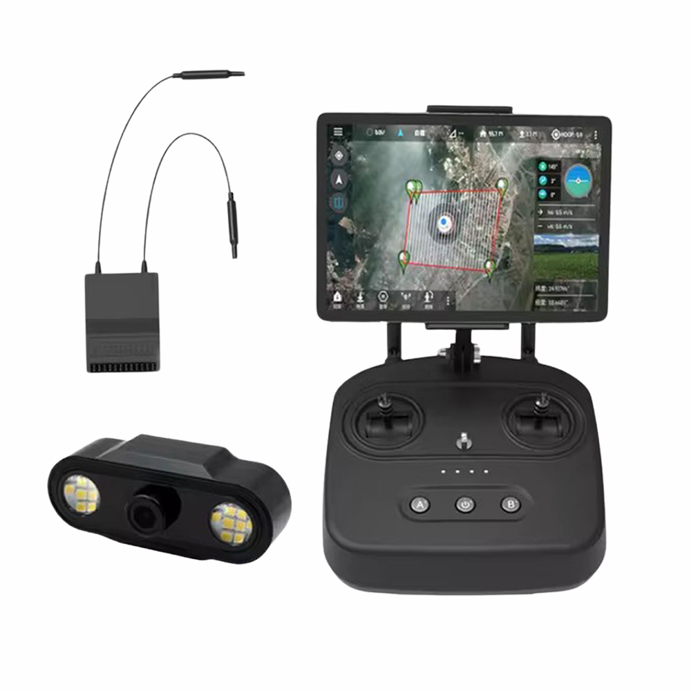 SKYDROID T10 Remote Control Mini Camera 10km Digital Map Transmission 4 In 1 With R10 Reciever For RC Plant Protection Drone-HPXGRC
