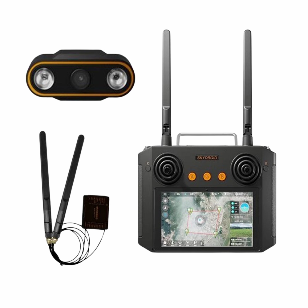 SKYDROID H12 PRO Remote Control with 3-body Camera/3-Axis Gimbal Combo 1080P Digital Image For Agricultural Spray Drone UAV-HPXGRC